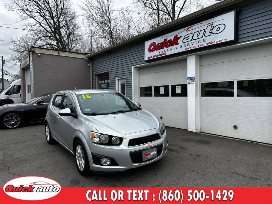 2015 Chevrolet Sonic 5dr HB Manual LT, available for sale in Bristol, Connecticut | Quick Auto LLC. Bristol, Connecticut 2015 Chevrolet Sonic 5dr HB Manual LT, available for sale in Bristol, Connecticut | Quick Auto LLC. Bristol, Connecticut
