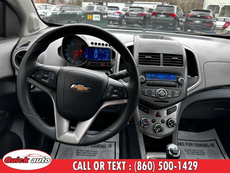 2015 Chevrolet Sonic 5dr HB Manual LT, available for sale in Bristol, Connecticut | Quick Auto LLC. Bristol, Connecticut 2015 Chevrolet Sonic 5dr HB Manual LT, available for sale in Bristol, Connecticut | Quick Auto LLC. Bristol, Connecticut