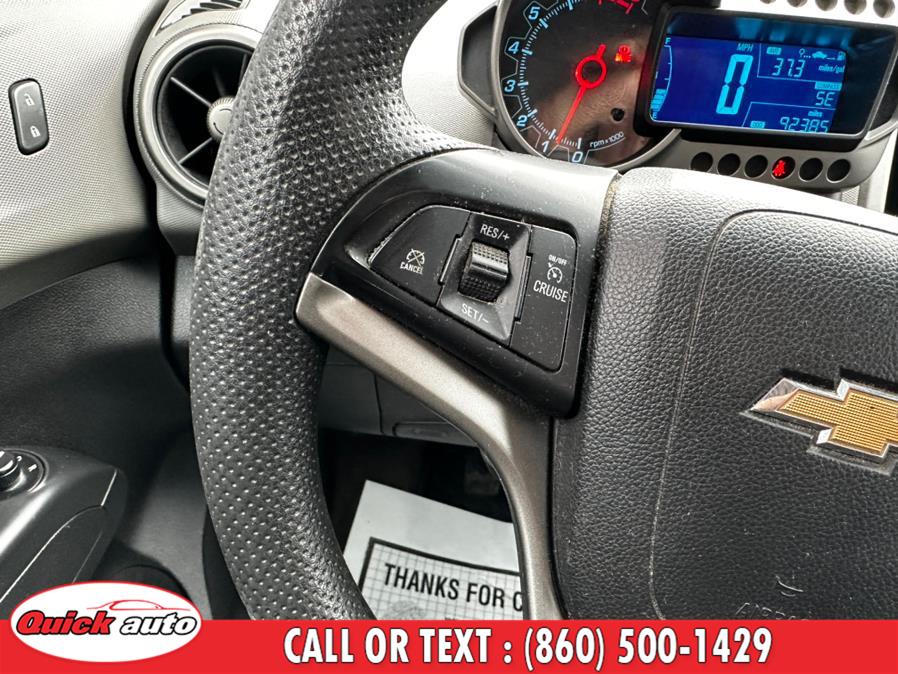 2015 Chevrolet Sonic 5dr HB Manual LT, available for sale in Bristol, Connecticut | Quick Auto LLC. Bristol, Connecticut 2015 Chevrolet Sonic 5dr HB Manual LT, available for sale in Bristol, Connecticut | Quick Auto LLC. Bristol, Connecticut