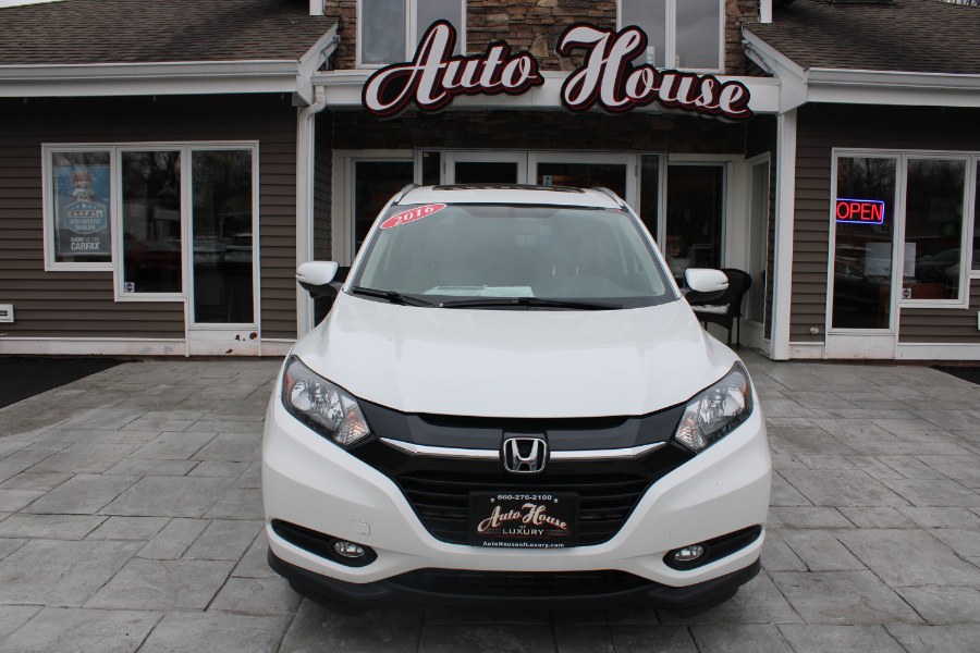 2016 Honda HR-V AWD 4dr CVT EX-L w/Navi, available for sale in Plantsville, Connecticut | Auto House of Luxury. Plantsville, Connecticut 2016 Honda HR-V AWD 4dr CVT EX-L w/Navi, available for sale in Plantsville, Connecticut | Auto House of Luxury. Plantsville, Connecticut