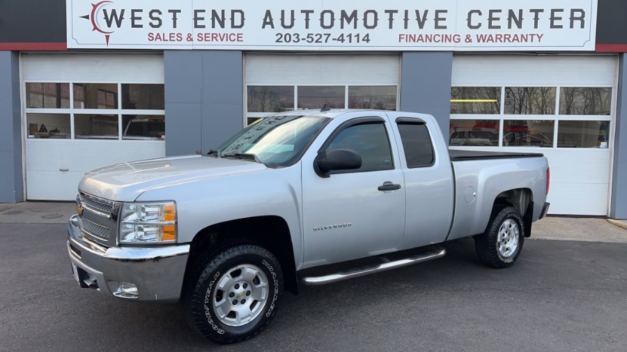 2013 Chevrolet Silverado 1500 4WD Ext Cab 143.5" LT, available for sale in Waterbury, Connecticut | West End Automotive Center. Waterbury, Connecticut