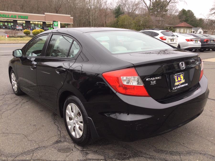 2012 Honda Civic Sdn 4dr Auto LX PZEV, available for sale in Plantsville, Connecticut | L&S Automotive LLC. Plantsville, Connecticut 2012 Honda Civic Sdn 4dr Auto LX PZEV, available for sale in Plantsville, Connecticut | L&S Automotive LLC. Plantsville, Connecticut