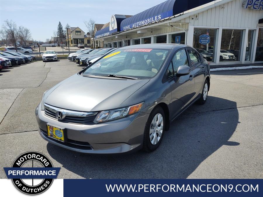 2012 Honda Civic Sdn 4dr Auto LX, available for sale in Wappingers Falls, New York | Performance Motor Cars. Wappingers Falls, New York 2012 Honda Civic Sdn 4dr Auto LX, available for sale in Wappingers Falls, New York | Performance Motor Cars. Wappingers Falls, New York
