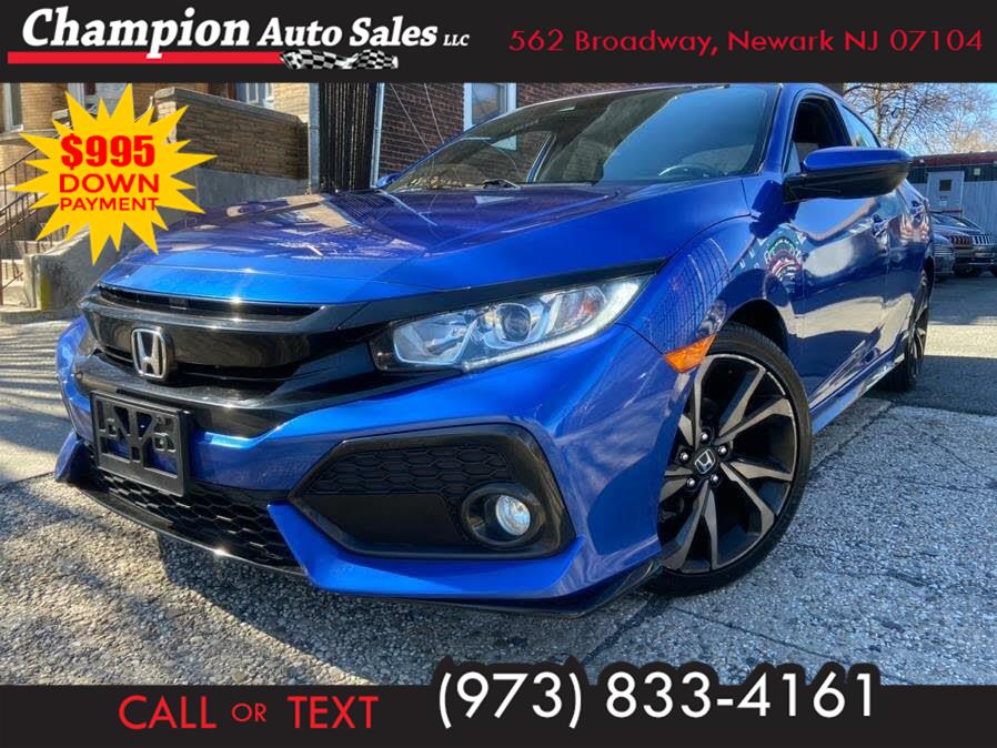 2019 Honda Civic Hatchback Sport CVT, available for sale in Newark , New Jersey | Champion Used Auto Sales 2. Newark , New Jersey