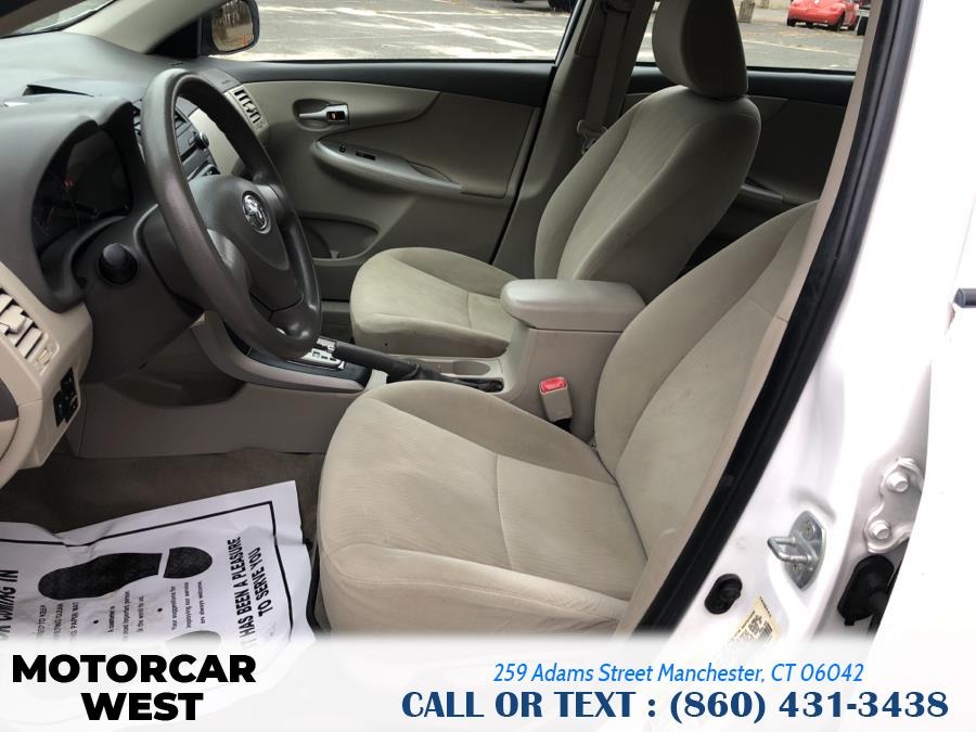 2010 Toyota Corolla 4dr Sdn Auto LE (Natl), available for sale in Manchester, Connecticut | Motorcar West. Manchester, Connecticut 2010 Toyota Corolla 4dr Sdn Auto LE (Natl), available for sale in Manchester, Connecticut | Motorcar West. Manchester, Connecticut