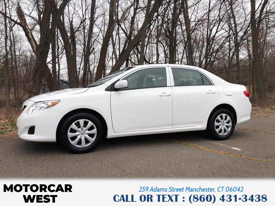 2010 Toyota Corolla 4dr Sdn Auto LE (Natl), available for sale in Manchester, Connecticut | Motorcar West. Manchester, Connecticut