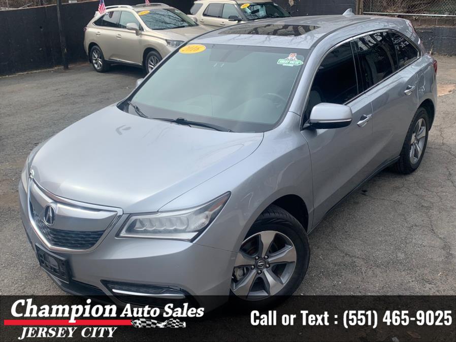 2016 Acura MDX SH-AWD 4dr, available for sale in Jersey City, New Jersey | Champion Auto Sales of JC. Jersey City, New Jersey 2016 Acura MDX SH-AWD 4dr, available for sale in Jersey City, New Jersey | Champion Auto Sales of JC. Jersey City, New Jersey