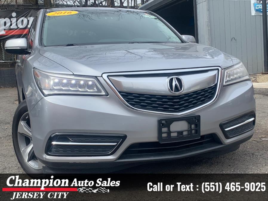 2016 Acura MDX SH-AWD 4dr, available for sale in Jersey City, New Jersey | Champion Auto Sales of JC. Jersey City, New Jersey 2016 Acura MDX SH-AWD 4dr, available for sale in Jersey City, New Jersey | Champion Auto Sales of JC. Jersey City, New Jersey