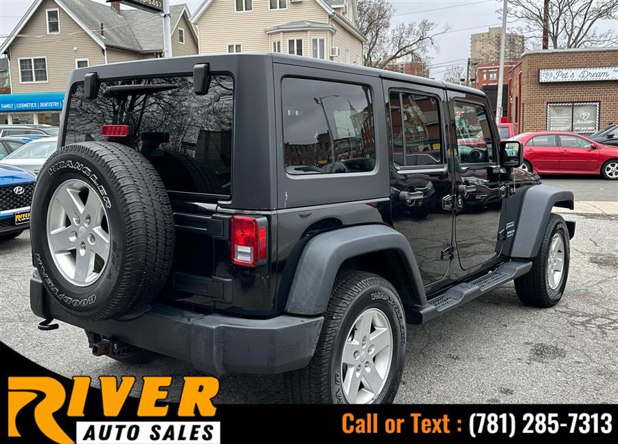 2015 Jeep Wrangler Unlimited 4WD 4dr Sport, available for sale in Malden, Massachusetts | River Auto Sales. Malden, Massachusetts 2015 Jeep Wrangler Unlimited 4WD 4dr Sport, available for sale in Malden, Massachusetts | River Auto Sales. Malden, Massachusetts
