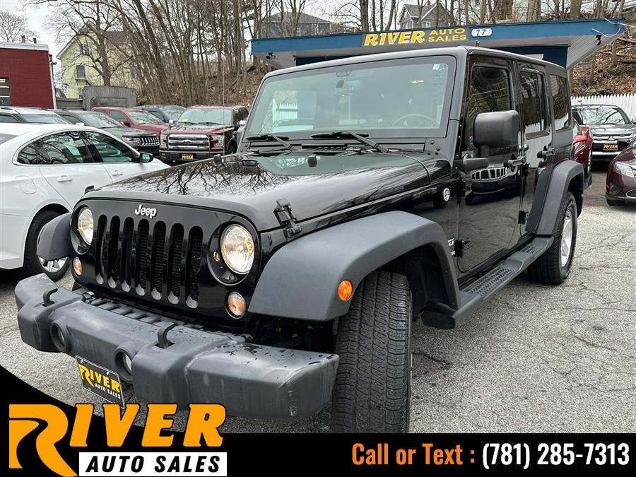 2015 Jeep Wrangler Unlimited 4WD 4dr Sport, available for sale in Malden, Massachusetts | River Auto Sales. Malden, Massachusetts 2015 Jeep Wrangler Unlimited 4WD 4dr Sport, available for sale in Malden, Massachusetts | River Auto Sales. Malden, Massachusetts