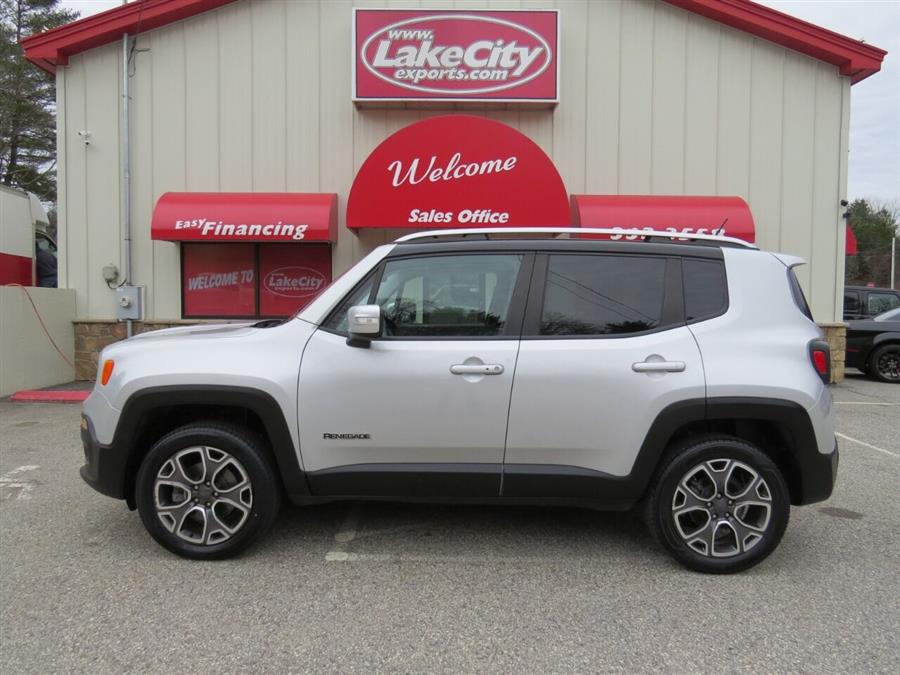 2016 Jeep Renegade Limited 4x4 4dr SUV, available for sale in Auburn, Maine | Lake City Exports Inc. Auburn, Maine 2016 Jeep Renegade Limited 4x4 4dr SUV, available for sale in Auburn, Maine | Lake City Exports Inc. Auburn, Maine
