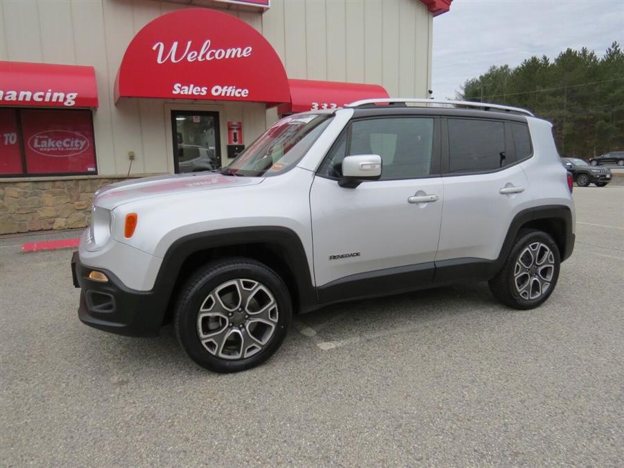 2016 Jeep Renegade Limited 4x4 4dr SUV, available for sale in Auburn, Maine | Lake City Exports Inc. Auburn, Maine 2016 Jeep Renegade Limited 4x4 4dr SUV, available for sale in Auburn, Maine | Lake City Exports Inc. Auburn, Maine