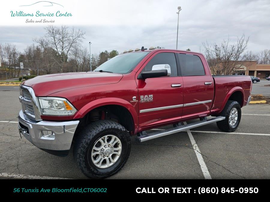 2014 Ram 3500 4WD Crew Cab 149" Laramie, available for sale in Bloomfield, Connecticut | Williams Service Center. Bloomfield, Connecticut