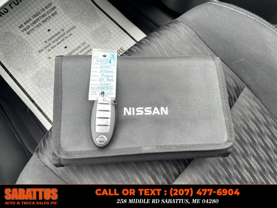 2020 Nissan Rogue AWD SV, available for sale in Sabattus, Maine | Sabattus Auto and Truck Sales Inc. Sabattus, Maine 2020 Nissan Rogue AWD SV, available for sale in Sabattus, Maine | Sabattus Auto and Truck Sales Inc. Sabattus, Maine