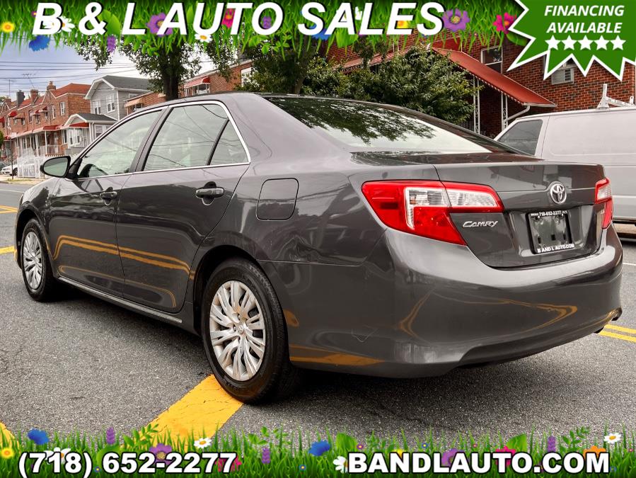 2012 Toyota Camry 4dr Sedan I4 Auto LE, available for sale in Bronx, New York | B & L Auto Sales LLC. Bronx, New York 2012 Toyota Camry 4dr Sedan I4 Auto LE, available for sale in Bronx, New York | B & L Auto Sales LLC. Bronx, New York