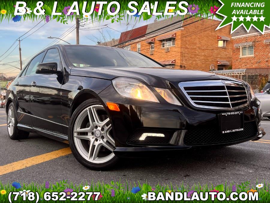 2011 Mercedes-Benz E-Class 4dr Sedan E350 Sport 4MATIC, available for sale in Bronx, New York | B & L Auto Sales LLC. Bronx, New York 2011 Mercedes-Benz E-Class 4dr Sedan E350 Sport 4MATIC, available for sale in Bronx, New York | B & L Auto Sales LLC. Bronx, New York