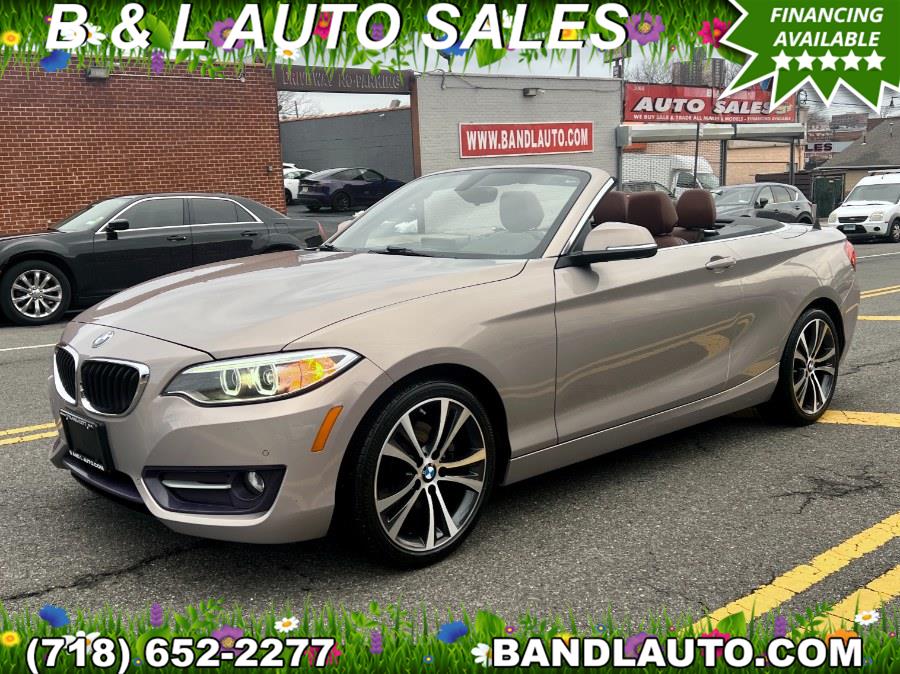 2016 BMW 2 Series 2dr Convertible 228i xDrive AWD, available for sale in Bronx, New York | B & L Auto Sales LLC. Bronx, New York 2016 BMW 2 Series 2dr Convertible 228i xDrive AWD, available for sale in Bronx, New York | B & L Auto Sales LLC. Bronx, New York