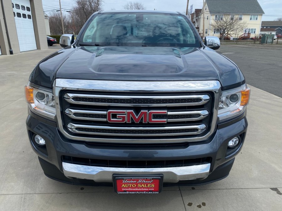2017 GMC Canyon 4WD Crew Cab 140.5" SLT, available for sale in West Springfield, Massachusetts | Union Street Auto Sales. West Springfield, Massachusetts 2017 GMC Canyon 4WD Crew Cab 140.5" SLT, available for sale in West Springfield, Massachusetts | Union Street Auto Sales. West Springfield, Massachusetts