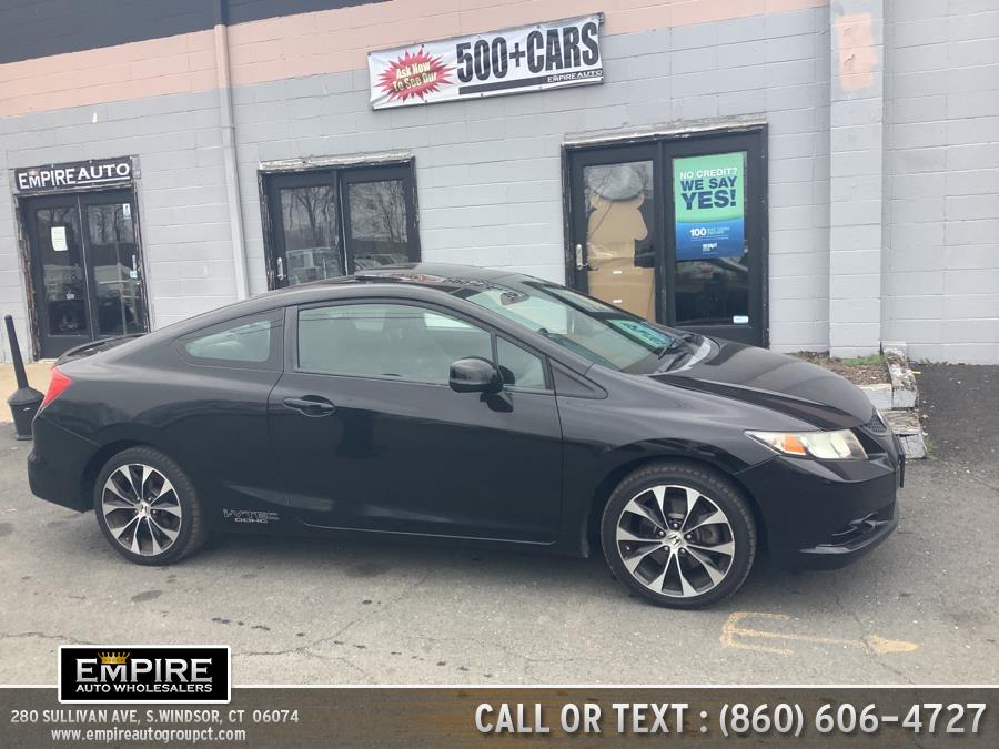 2013 Honda Civic Cpe 2dr Man Si, available for sale in S.Windsor, Connecticut | Empire Auto Wholesalers. S.Windsor, Connecticut