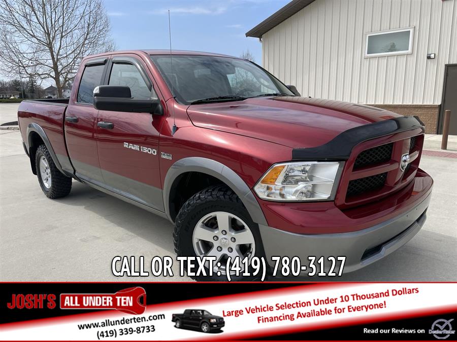 2012 Ram 1500 4WD Quad Cab 140.5" Outdoorsman, available for sale in Elida, Ohio | Josh's All Under Ten LLC. Elida, Ohio 2012 Ram 1500 4WD Quad Cab 140.5" Outdoorsman, available for sale in Elida, Ohio | Josh's All Under Ten LLC. Elida, Ohio