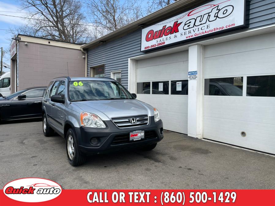 2006 Honda CR-V 4WD LX AT, available for sale in Bristol, Connecticut | Quick Auto LLC. Bristol, Connecticut 2006 Honda CR-V 4WD LX AT, available for sale in Bristol, Connecticut | Quick Auto LLC. Bristol, Connecticut