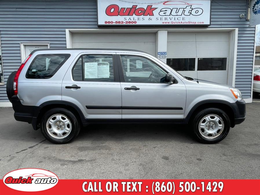 2006 Honda CR-V 4WD LX AT, available for sale in Bristol, Connecticut | Quick Auto LLC. Bristol, Connecticut 2006 Honda CR-V 4WD LX AT, available for sale in Bristol, Connecticut | Quick Auto LLC. Bristol, Connecticut