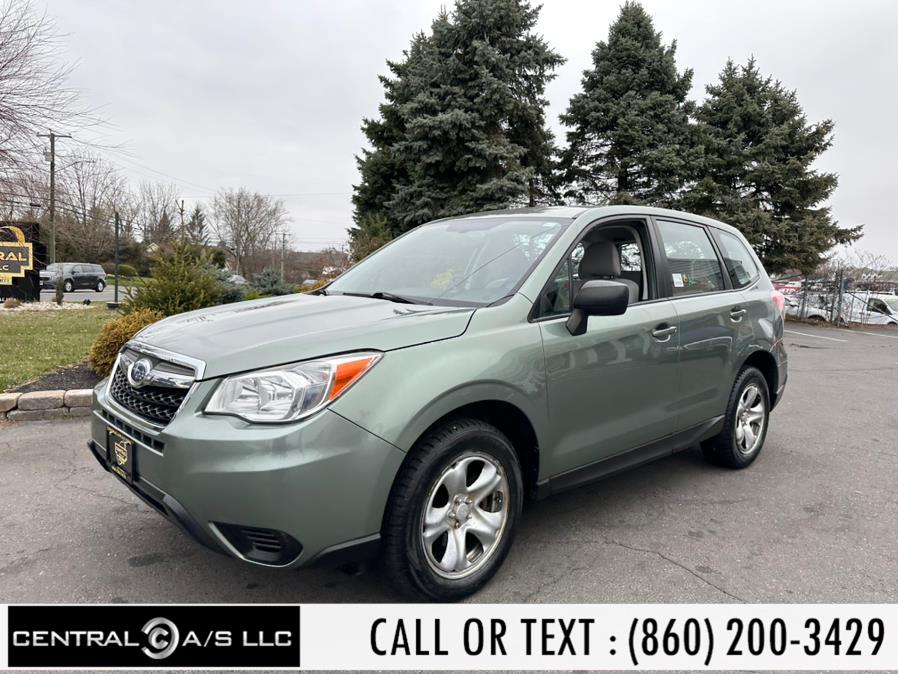 2015 Subaru Forester 4dr Man 2.5i PZEV, available for sale in East Windsor, Connecticut | Central A/S LLC. East Windsor, Connecticut 2015 Subaru Forester 4dr Man 2.5i PZEV, available for sale in East Windsor, Connecticut | Central A/S LLC. East Windsor, Connecticut