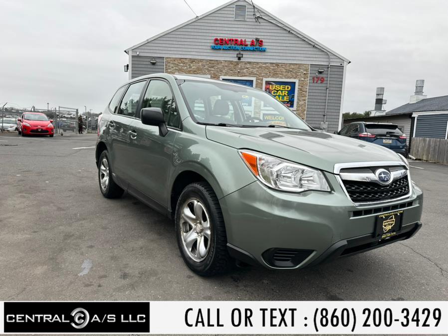 2015 Subaru Forester 4dr Man 2.5i PZEV, available for sale in East Windsor, Connecticut | Central A/S LLC. East Windsor, Connecticut