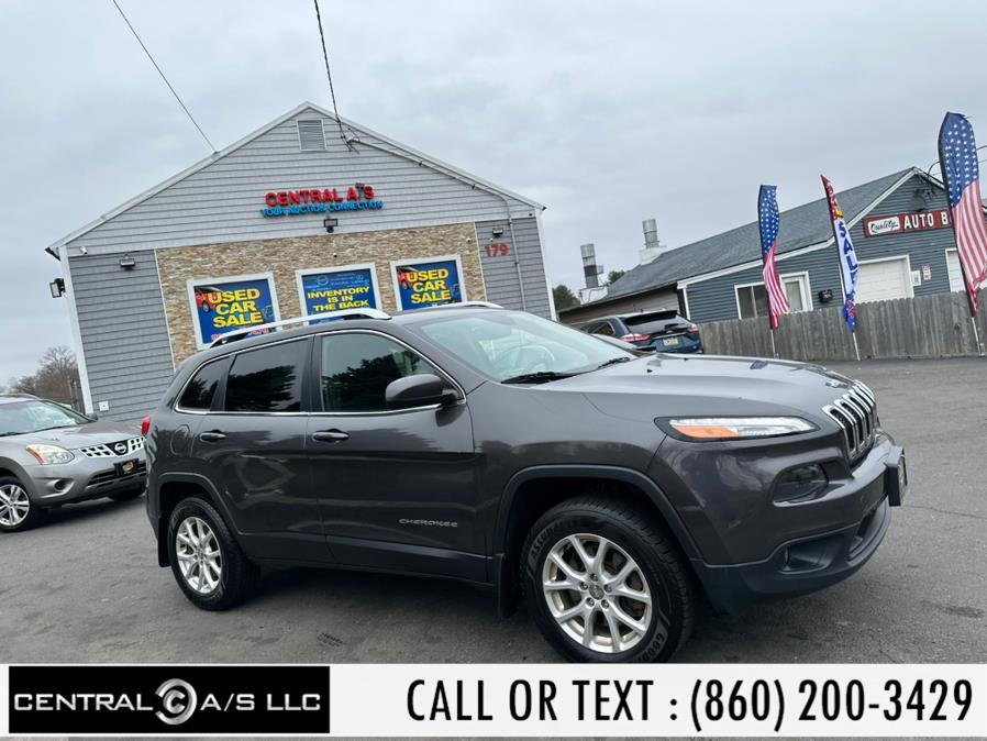 2015 Jeep Cherokee 4WD 4dr Latitude, available for sale in East Windsor, Connecticut | Central A/S LLC. East Windsor, Connecticut 2015 Jeep Cherokee 4WD 4dr Latitude, available for sale in East Windsor, Connecticut | Central A/S LLC. East Windsor, Connecticut