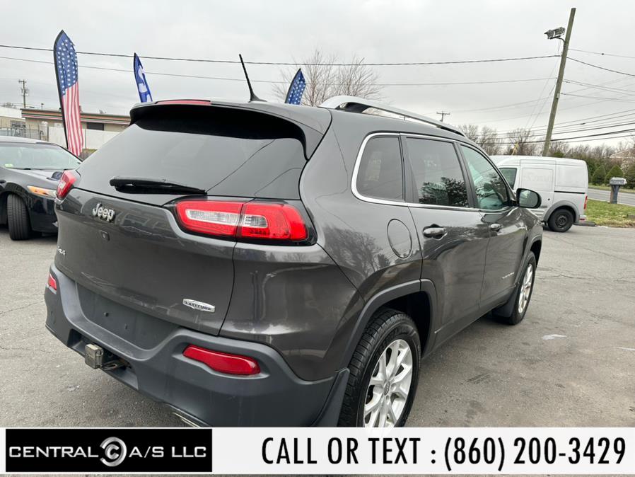 2015 Jeep Cherokee 4WD 4dr Latitude, available for sale in East Windsor, Connecticut | Central A/S LLC. East Windsor, Connecticut 2015 Jeep Cherokee 4WD 4dr Latitude, available for sale in East Windsor, Connecticut | Central A/S LLC. East Windsor, Connecticut