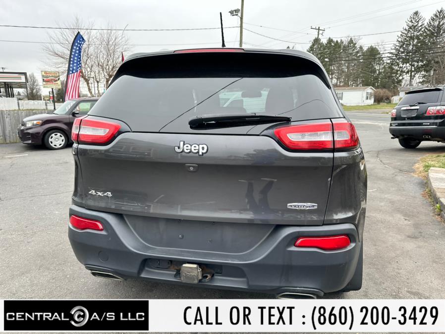 2015 Jeep Cherokee 4WD 4dr Latitude, available for sale in East Windsor, Connecticut | Central A/S LLC. East Windsor, Connecticut 2015 Jeep Cherokee 4WD 4dr Latitude, available for sale in East Windsor, Connecticut | Central A/S LLC. East Windsor, Connecticut