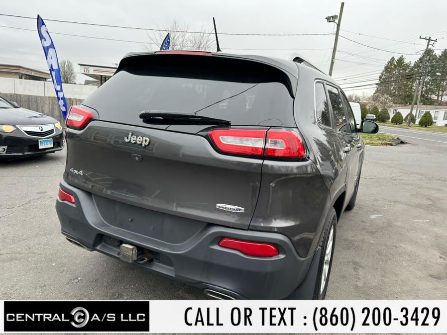 2015 Jeep Cherokee 4WD 4dr Latitude, available for sale in East Windsor, Connecticut | Central A/S LLC. East Windsor, Connecticut 2015 Jeep Cherokee 4WD 4dr Latitude, available for sale in East Windsor, Connecticut | Central A/S LLC. East Windsor, Connecticut