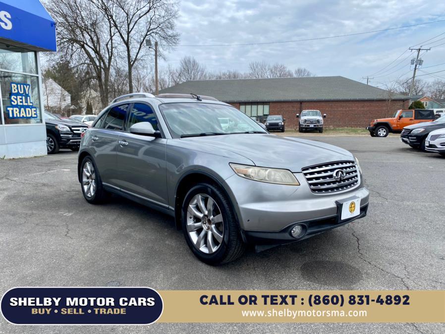 2004 Infiniti FX35 4dr 2WD, available for sale in Springfield, Massachusetts | Shelby Motor Cars. Springfield, Massachusetts 2004 Infiniti FX35 4dr 2WD, available for sale in Springfield, Massachusetts | Shelby Motor Cars. Springfield, Massachusetts