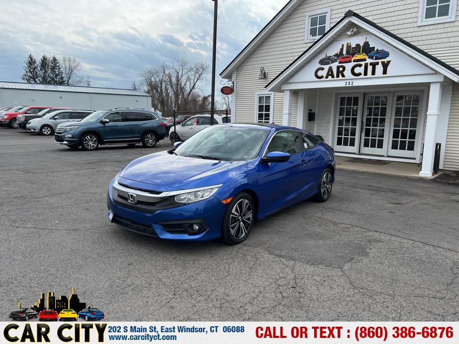 2018 Honda Civic Coupe EX-T CVT, available for sale in East Windsor, Connecticut | Car City LLC. East Windsor, Connecticut 2018 Honda Civic Coupe EX-T CVT, available for sale in East Windsor, Connecticut | Car City LLC. East Windsor, Connecticut