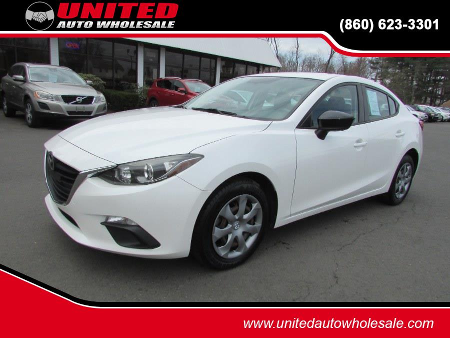 2015 Mazda Mazda3 4dr Sdn Auto i SV, available for sale in East Windsor, Connecticut | United Auto Sales of E Windsor, Inc. East Windsor, Connecticut