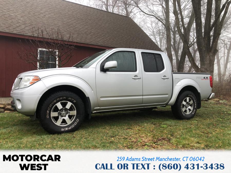 2012 Nissan Frontier 4WD Crew Cab SWB Auto PRO-4X, available for sale in Manchester, Connecticut | Motorcar West. Manchester, Connecticut 2012 Nissan Frontier 4WD Crew Cab SWB Auto PRO-4X, available for sale in Manchester, Connecticut | Motorcar West. Manchester, Connecticut