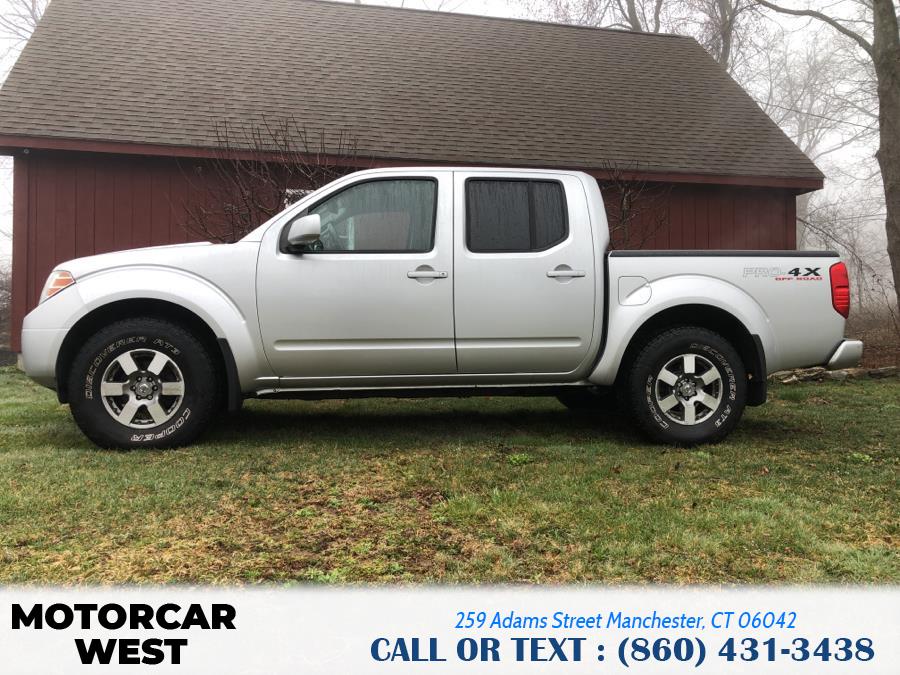 2012 Nissan Frontier 4WD Crew Cab SWB Auto PRO-4X, available for sale in Manchester, Connecticut | Motorcar West. Manchester, Connecticut 2012 Nissan Frontier 4WD Crew Cab SWB Auto PRO-4X, available for sale in Manchester, Connecticut | Motorcar West. Manchester, Connecticut