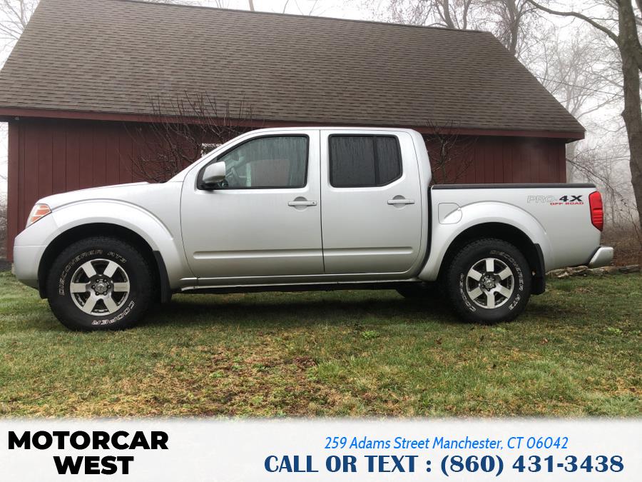 2012 Nissan Frontier 4WD Crew Cab SWB Auto PRO-4X, available for sale in Manchester, Connecticut | Motorcar West. Manchester, Connecticut 2012 Nissan Frontier 4WD Crew Cab SWB Auto PRO-4X, available for sale in Manchester, Connecticut | Motorcar West. Manchester, Connecticut