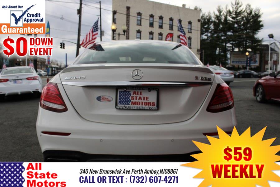 2018 Mercedes-Benz E-Class AMG E 63 S 4MATIC Sedan, available for sale in Perth Amboy, New Jersey | All State Motor Inc. Perth Amboy, New Jersey 2018 Mercedes-Benz E-Class AMG E 63 S 4MATIC Sedan, available for sale in Perth Amboy, New Jersey | All State Motor Inc. Perth Amboy, New Jersey