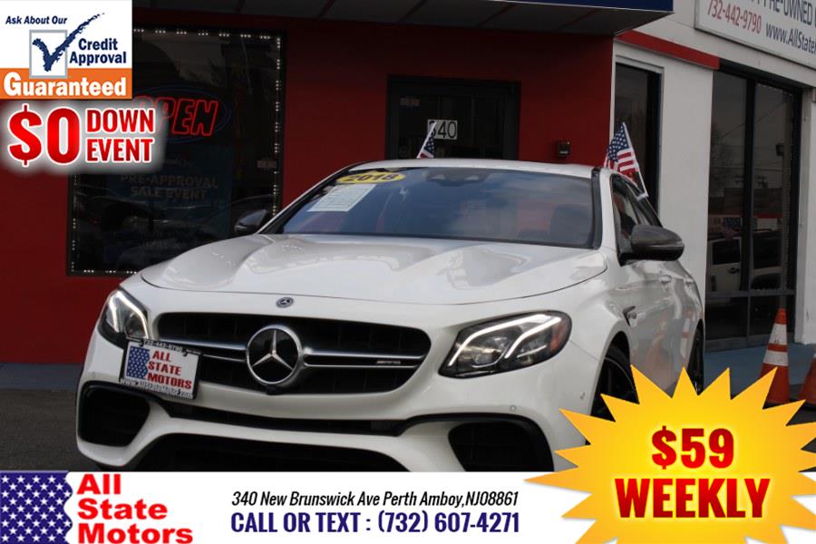 2018 Mercedes-Benz E-Class AMG E 63 S 4MATIC Sedan, available for sale in Perth Amboy, New Jersey | All State Motor Inc. Perth Amboy, New Jersey 2018 Mercedes-Benz E-Class AMG E 63 S 4MATIC Sedan, available for sale in Perth Amboy, New Jersey | All State Motor Inc. Perth Amboy, New Jersey