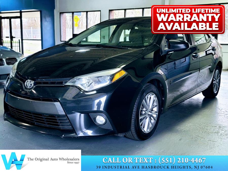 2015 Toyota Corolla 4dr Sdn CVT LE Plus (Natl), available for sale in Hasbrouck Heights, New Jersey | AW Auto & Truck Wholesalers, Inc. Hasbrouck Heights, New Jersey 2015 Toyota Corolla 4dr Sdn CVT LE Plus (Natl), available for sale in Hasbrouck Heights, New Jersey | AW Auto & Truck Wholesalers, Inc. Hasbrouck Heights, New Jersey
