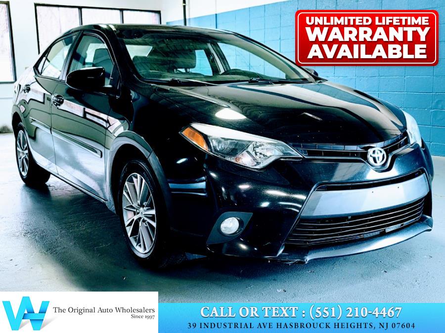 2015 Toyota Corolla 4dr Sdn CVT LE Plus (Natl), available for sale in Lodi, New Jersey | AW Auto & Truck Wholesalers, Inc. Lodi, New Jersey