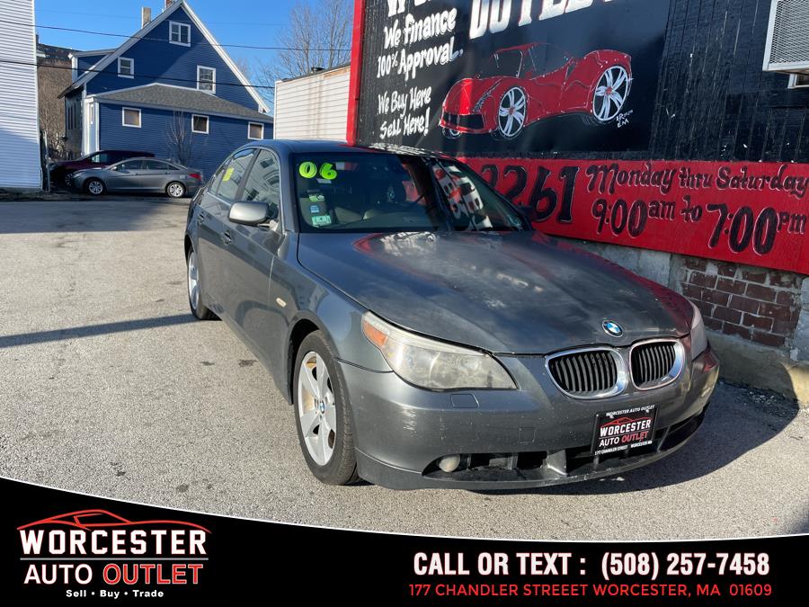 2006 BMW 5 Series 525xi 4dr Sdn AWD, available for sale in Worcester, Massachusetts | Worcester Auto Outlet LLC. Worcester, Massachusetts