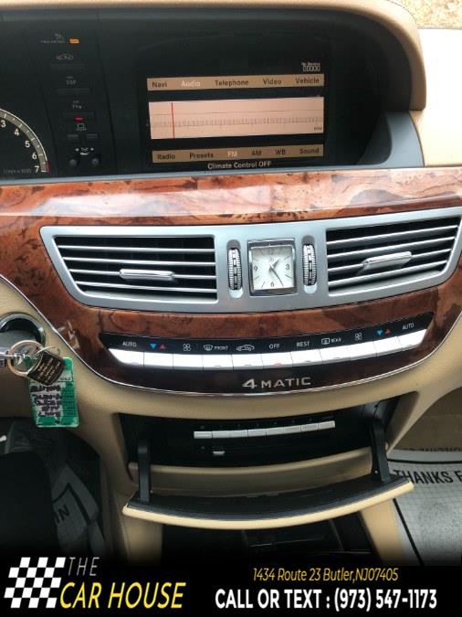2008 Mercedes-Benz S-Class 4dr Sdn 5.5L V8 4MATIC, available for sale in Butler, New Jersey | The Car House. Butler, New Jersey 2008 Mercedes-Benz S-Class 4dr Sdn 5.5L V8 4MATIC, available for sale in Butler, New Jersey | The Car House. Butler, New Jersey