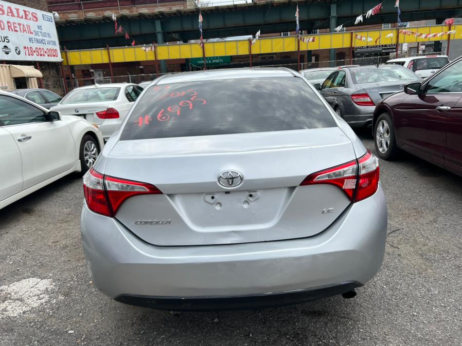 2015 Toyota Corolla 4dr Sdn CVT LE (Natl), available for sale in Brooklyn, New York | Atlantic Used Car Sales. Brooklyn, New York 2015 Toyota Corolla 4dr Sdn CVT LE (Natl), available for sale in Brooklyn, New York | Atlantic Used Car Sales. Brooklyn, New York