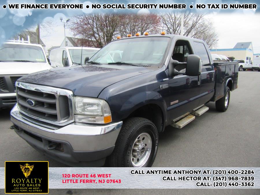 2003 Ford Super Duty F-350 SRW Crew Cab 176" WB 60" CA XLT 4WD, available for sale in Little Ferry, New Jersey | Royalty Auto Sales. Little Ferry, New Jersey 2003 Ford Super Duty F-350 SRW Crew Cab 176" WB 60" CA XLT 4WD, available for sale in Little Ferry, New Jersey | Royalty Auto Sales. Little Ferry, New Jersey