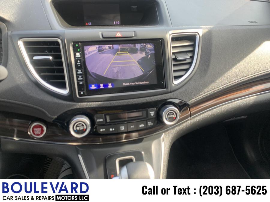 2015 Honda Cr-v Touring Sport Utility 4D, available for sale in New Haven, Connecticut | Boulevard Motors LLC. New Haven, Connecticut 2015 Honda Cr-v Touring Sport Utility 4D, available for sale in New Haven, Connecticut | Boulevard Motors LLC. New Haven, Connecticut