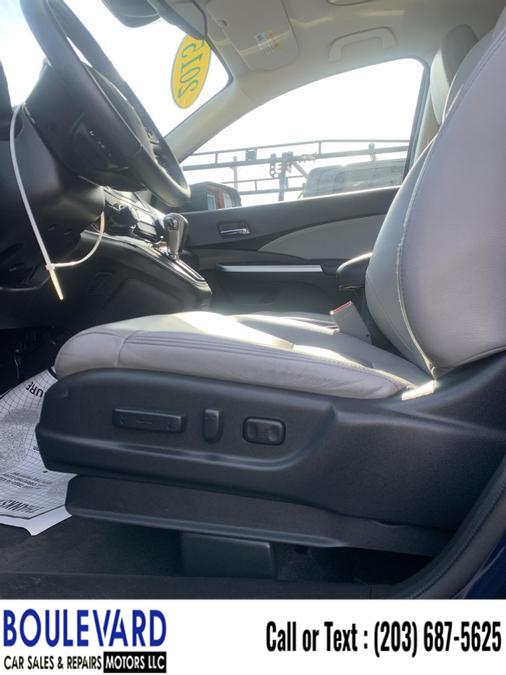 2015 Honda Cr-v Touring Sport Utility 4D, available for sale in New Haven, Connecticut | Boulevard Motors LLC. New Haven, Connecticut 2015 Honda Cr-v Touring Sport Utility 4D, available for sale in New Haven, Connecticut | Boulevard Motors LLC. New Haven, Connecticut