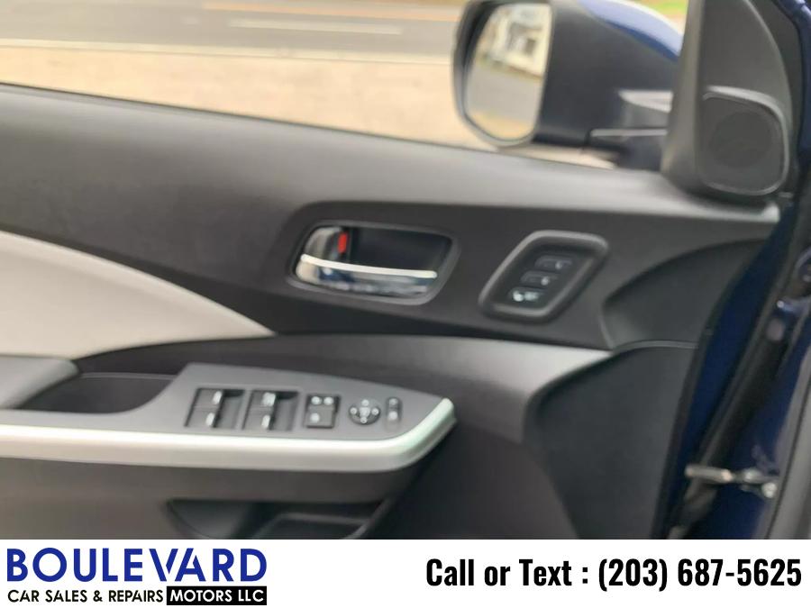 2015 Honda Cr-v Touring Sport Utility 4D, available for sale in New Haven, Connecticut | Boulevard Motors LLC. New Haven, Connecticut 2015 Honda Cr-v Touring Sport Utility 4D, available for sale in New Haven, Connecticut | Boulevard Motors LLC. New Haven, Connecticut