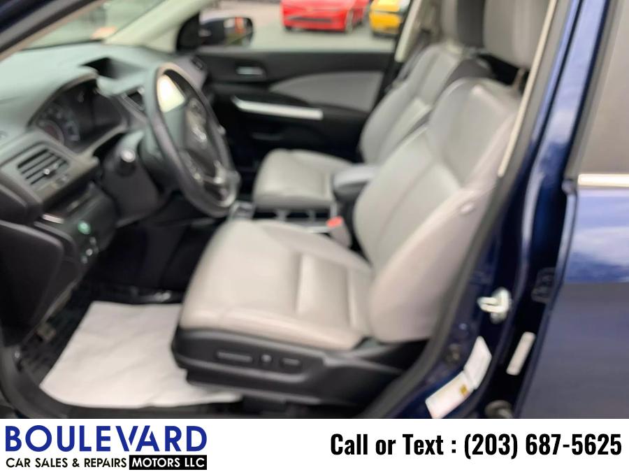 2015 Honda Cr-v Touring Sport Utility 4D, available for sale in New Haven, Connecticut | Boulevard Motors LLC. New Haven, Connecticut 2015 Honda Cr-v Touring Sport Utility 4D, available for sale in New Haven, Connecticut | Boulevard Motors LLC. New Haven, Connecticut
